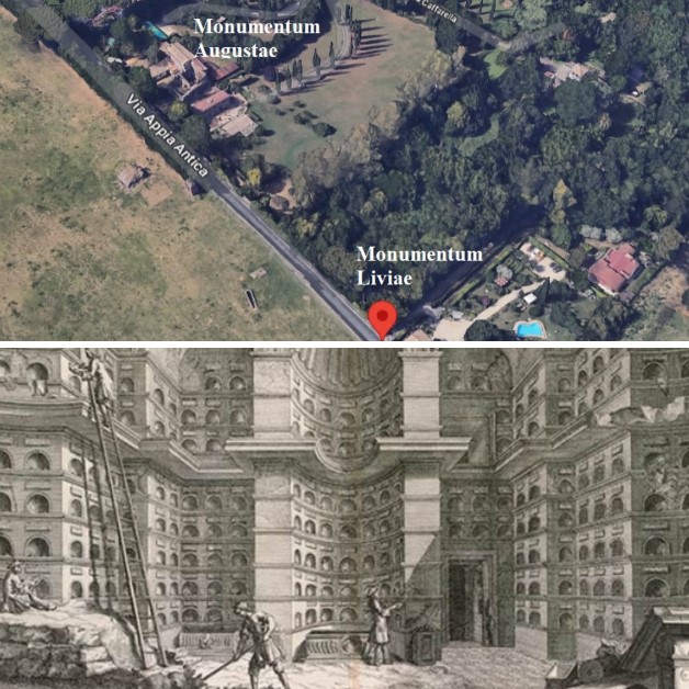 Monumentum Libertorum et Servorum Liviae Augustae, the imperial servants' and freedmen's tombs on the ancient Appian Way